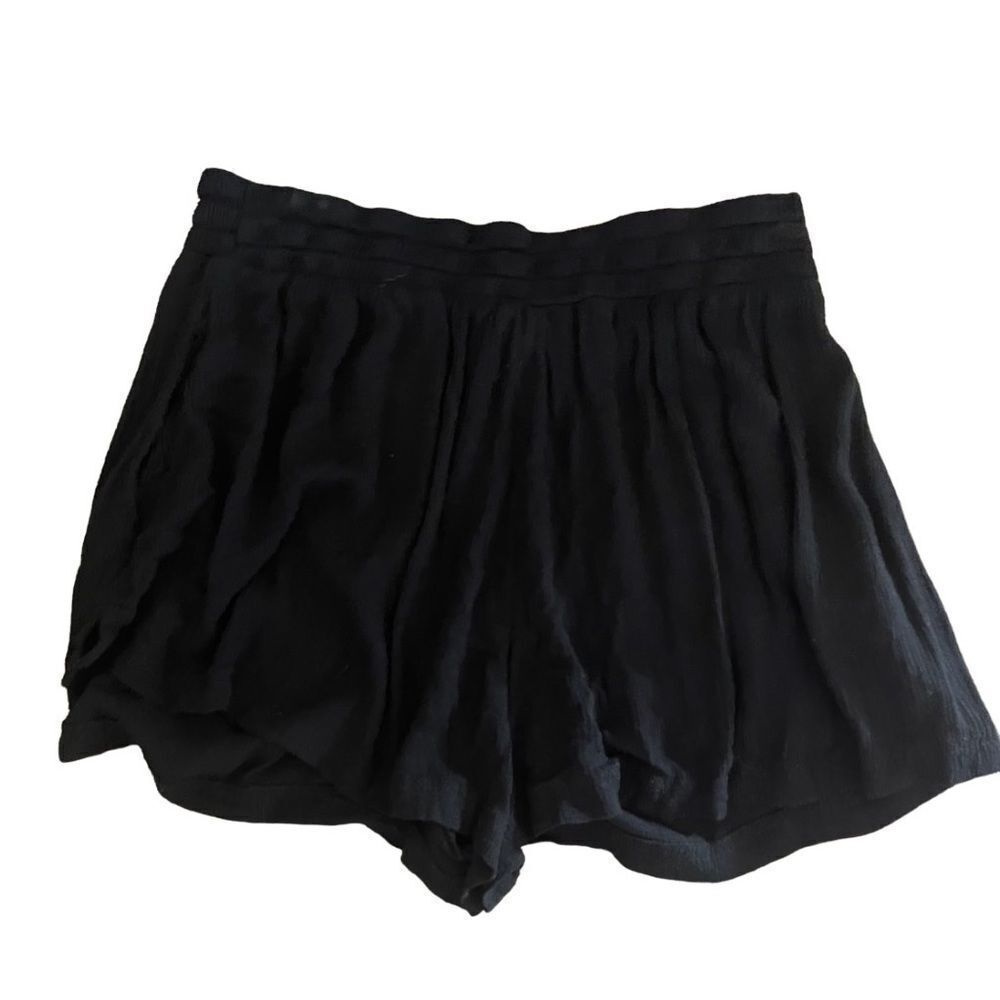 Out from Under by Urban Outfitter short black shorts with elasticized waist sz M - Picture 2 of 3